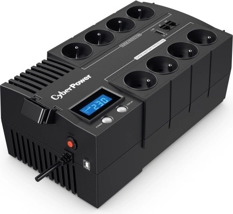 Záložný zdroj UPS CYBERPOWER BR1200ELCD-FR 1200 VA / 720 W s AVR a LCD