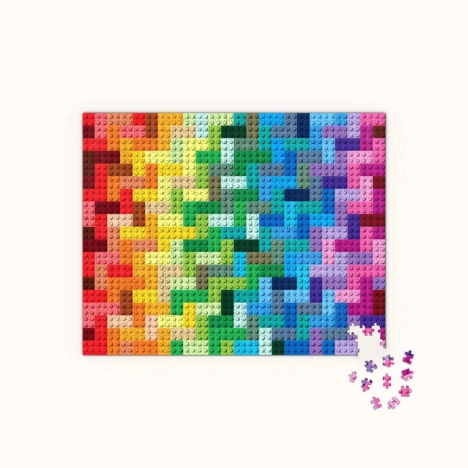 Puzzle LEGO Rainbow Bricks 1000 dielikov