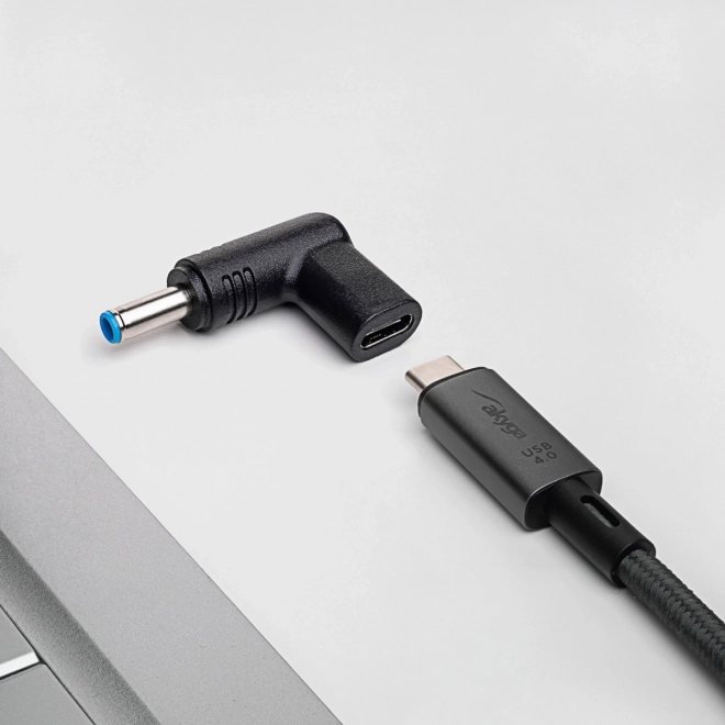 Adaptér USB-C Akyga pre notebooky HP
