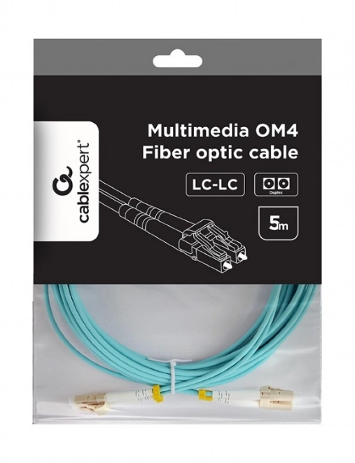 Optický kábel multimode OM4 5m LC/LC
