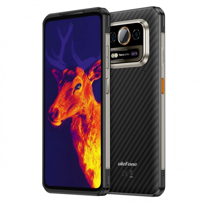 Odolný smartfón s termovíziou Frost Black