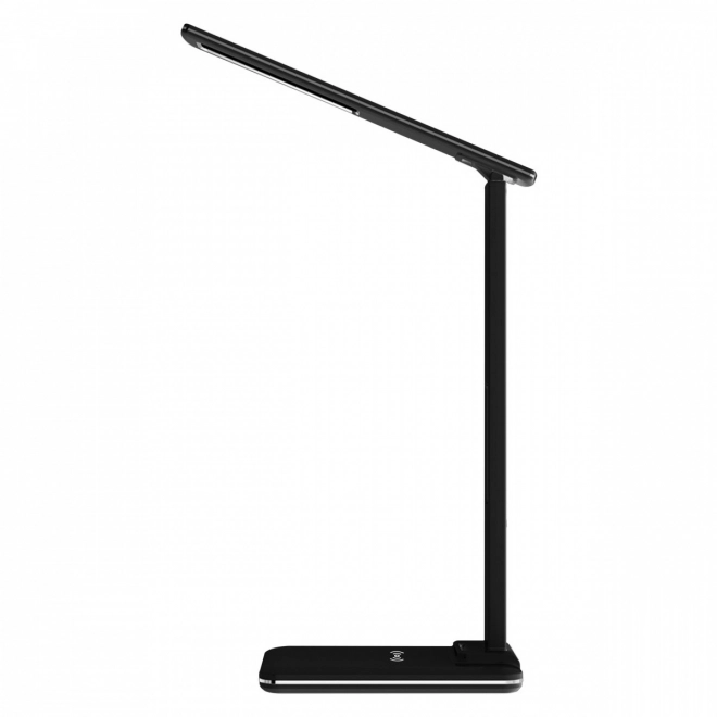Stolná lampa s bezdrôtovou nabíjačkou LEDITOU čierna