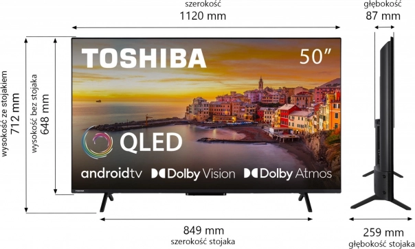 QLED Televízor 50 palcov