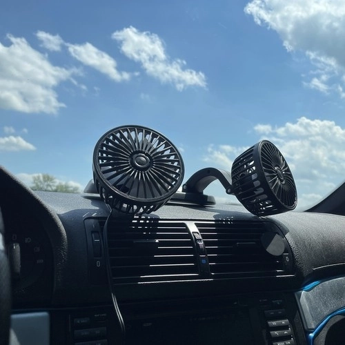 Dvojitý automobilový ventilátor Xtrobb