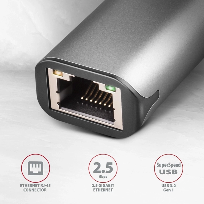 Sieťová karta 2.5 Gigabit Ethernet s USB-C