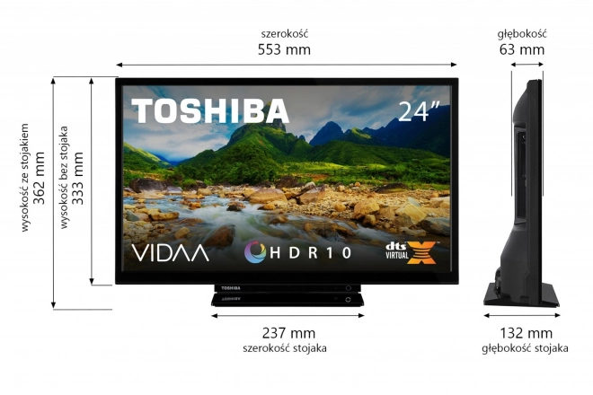 Televízor LED 24 palcov