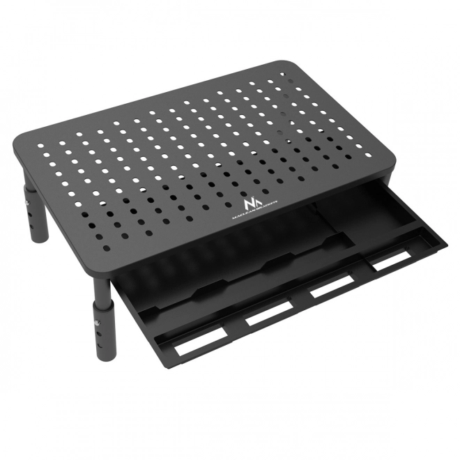 Ergonomický stojan na monitor s úložnou zásuvkou