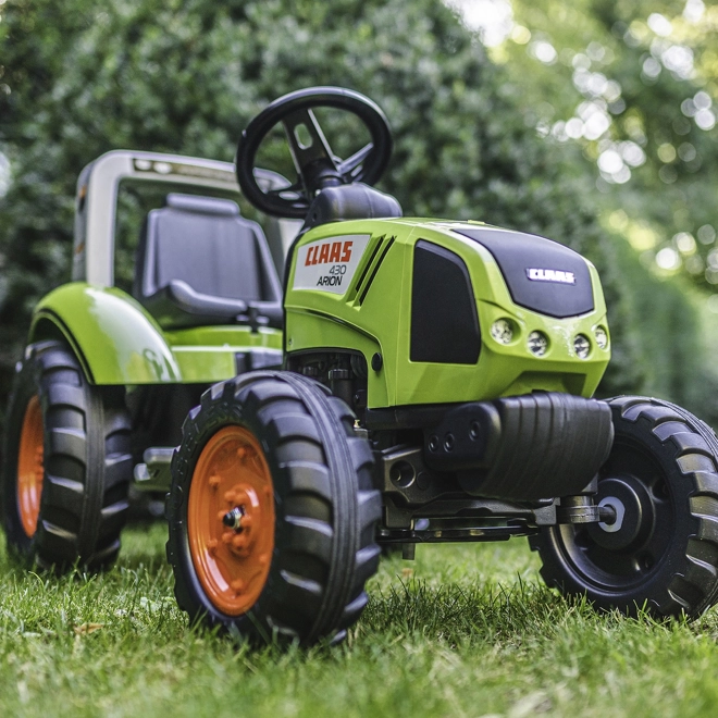FALK Šliapací traktor Claas Arion 430 s ťažným zariadením