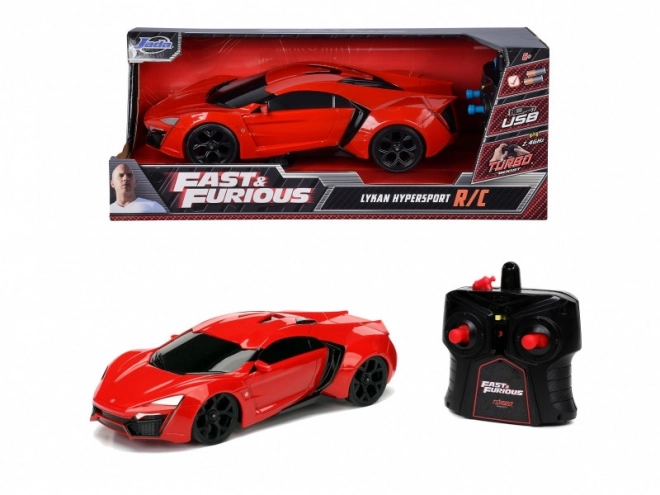 Rýchlo a zbesilo RC auto Lykan Hypersport 1:16