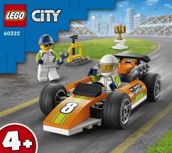 Lego City pretekárske auto