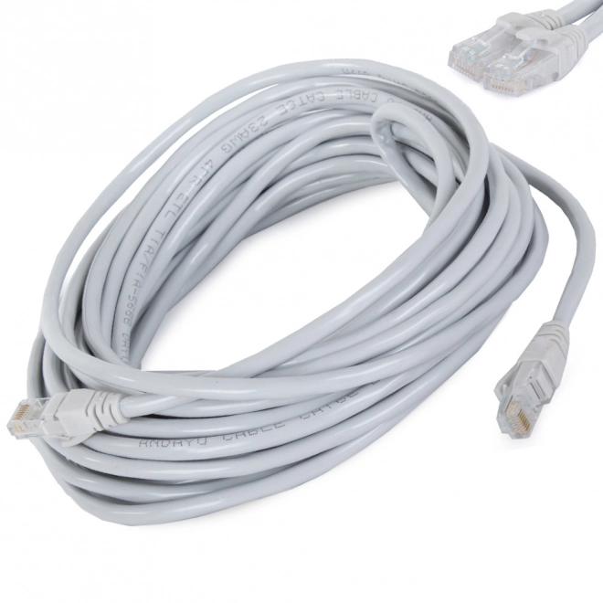 Sieťový kábel LAN RJ45 Patchcord Cat6 Ethernet 10 Metrov