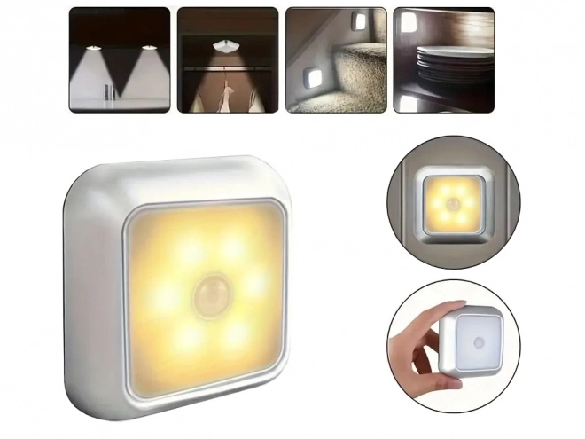 Samolepiace LED nočné svetlo s detekciou pohybu