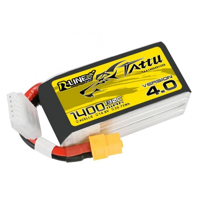 Akumulátor LiPo Tattu R-Line 1400mAh 14.8V 130C