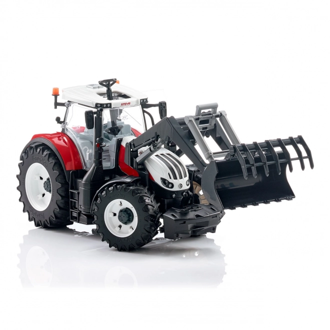 Bruder traktor Steyr 6300 Terrus CVT s čelným nakladačom