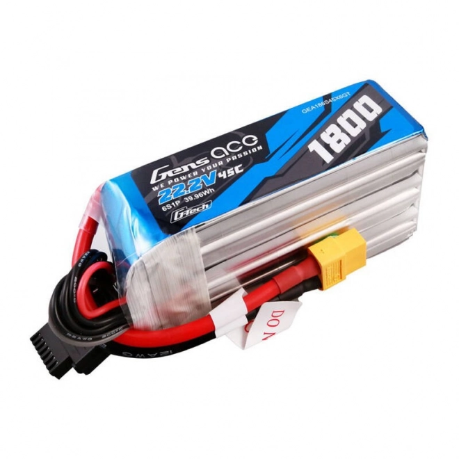 Lipo batéria Gens Ace G-Tech 1800mAh 22,2V 45C 6S1P s konektorom XT60