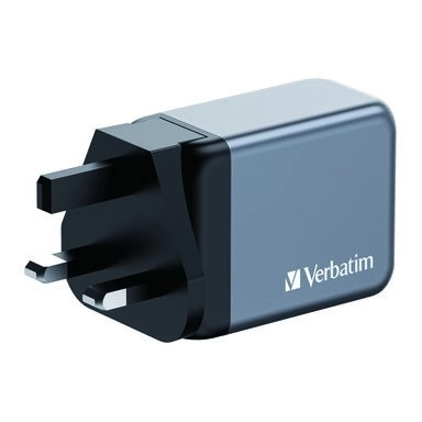 Nabíjačka Verbatim GaN 65W s USB-C a USB-A