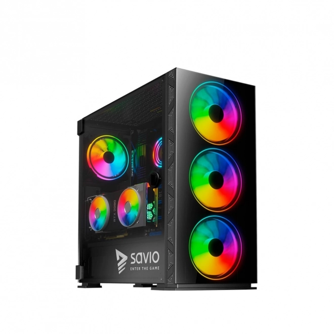 Pc skriňa Savio Prime X1 ARGB