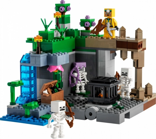 LEGO Minecraft 21189 Jaskyňa kostlivcov