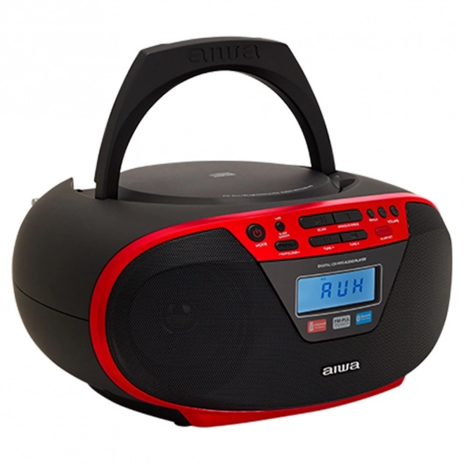 Prenosný boombox s Bluetooth a CD prehrávačom