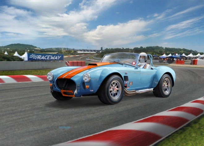 Plastikový model auta 65 Shelby Cobra 427 1:24