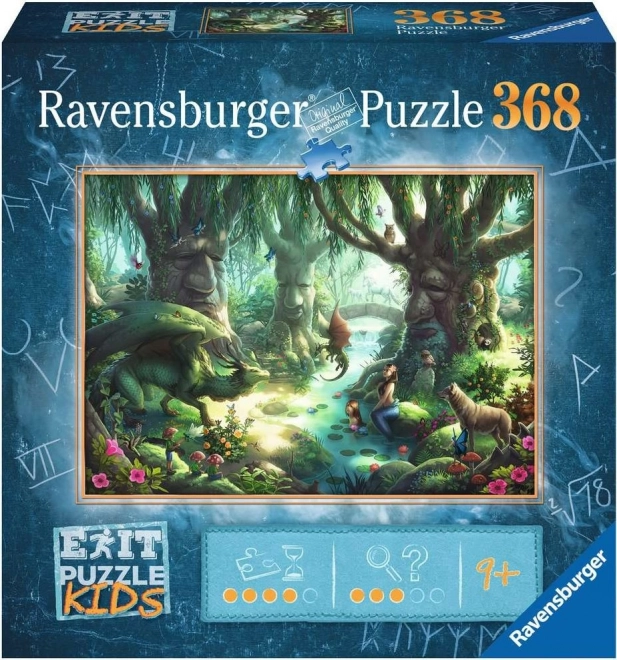 Ravensburger Únikové EXIT Puzzle Kouzelný les 368 dielikov