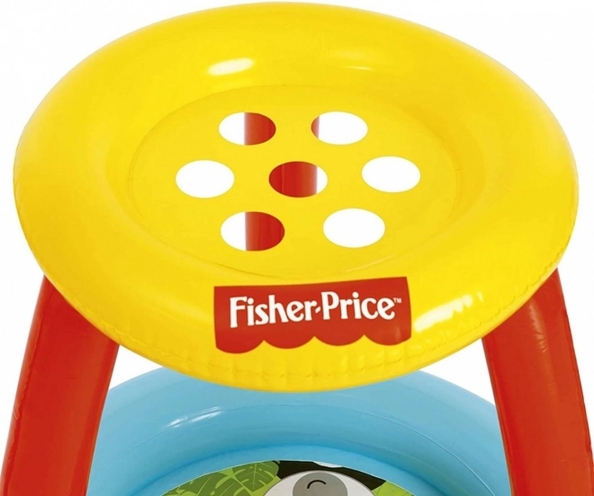 Fisher Price kolíska so strieškou a loptičkami Zvierací priatelia 89 x 89 x 84 cm