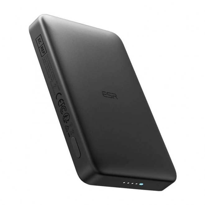 Magnetická powerbanka ESR Qi2 MagSlim čierna 10000 mAh