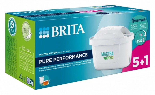 Filtračný vložky Brita Maxtra PRO Pure Performance - balenie 5+1