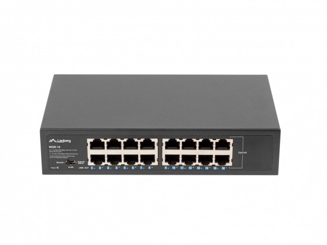 16-portový gigabitový ethernetový switch Lanberg