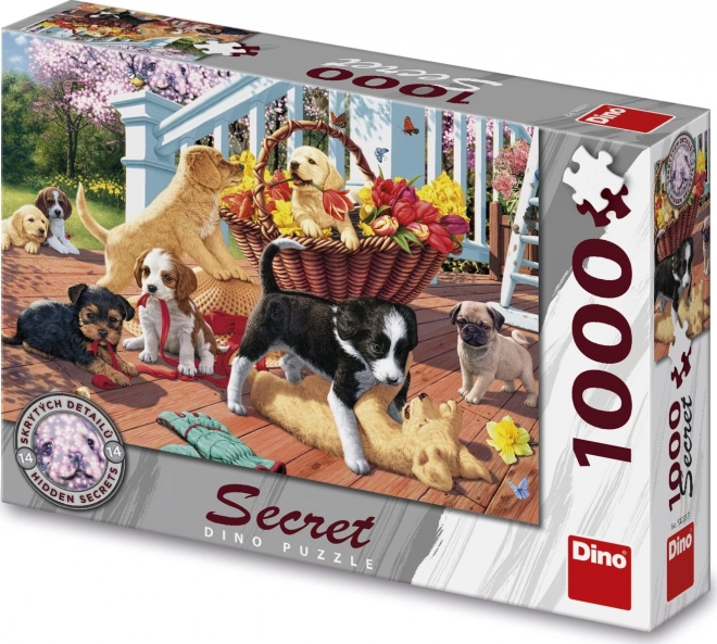 Puzzle Secret Collection: Šteniatka 1000 dielikov