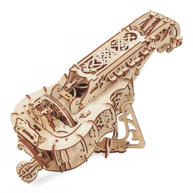 Ugears 3D drevené mechanické puzzle Hurdy-Gurdy