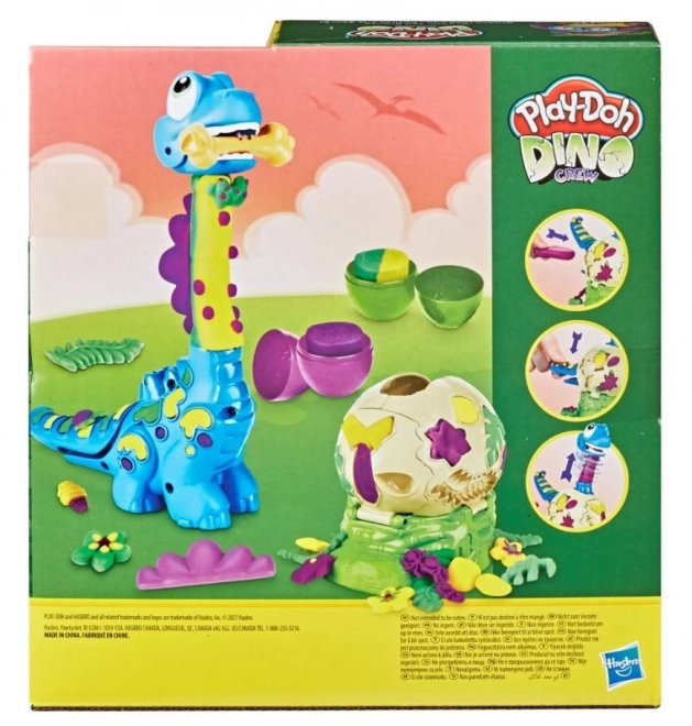 Play-Doh rastúci dinosaurus Brontík