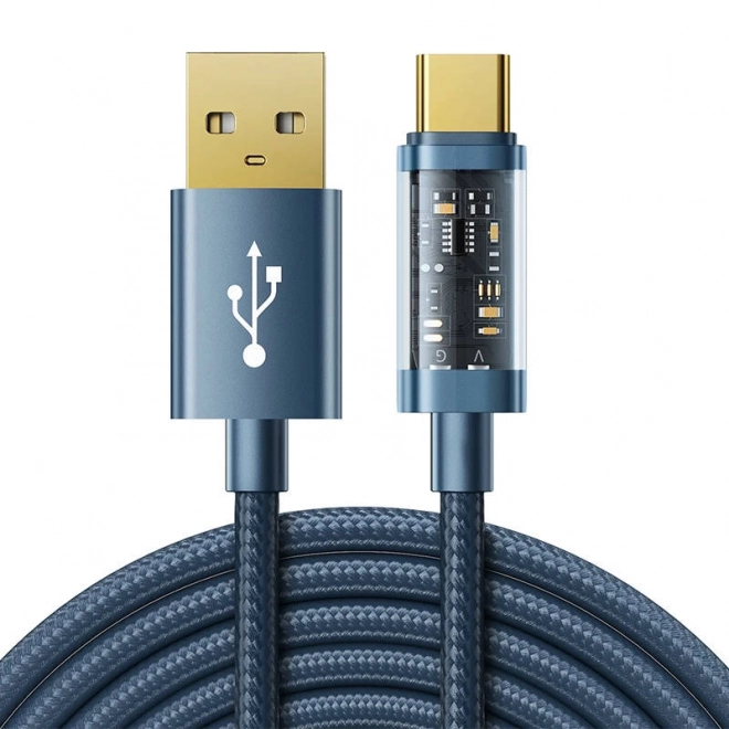 Kábel USB/USB-C Joyroom 1,2 m modrý