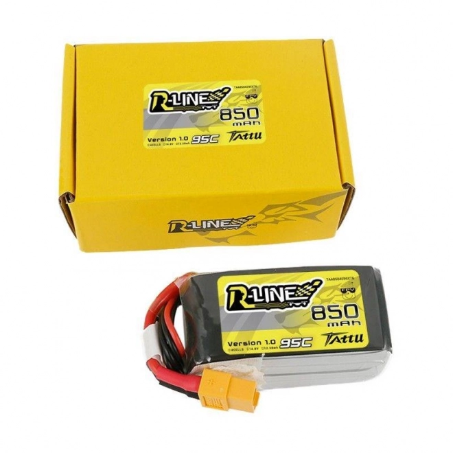 Akumulátor TATTU R-Line 850mAh 14.8V 95C XT60