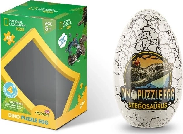 Puzzle 3D National Geographic - Stegosaurus