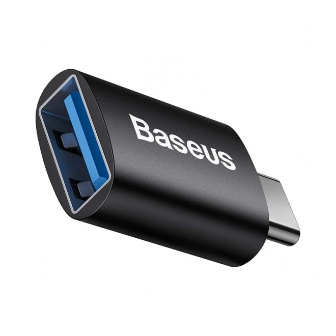 Baseus inteligentný adaptér USB-C na USB-A OTG čierny