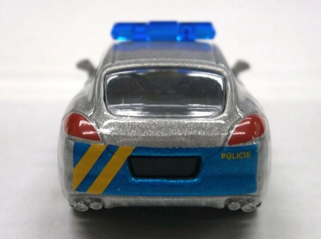 Kovové policajné auto - česká verzia