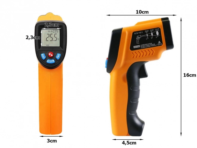 Bezdotykový laserový teplomer Pirometer