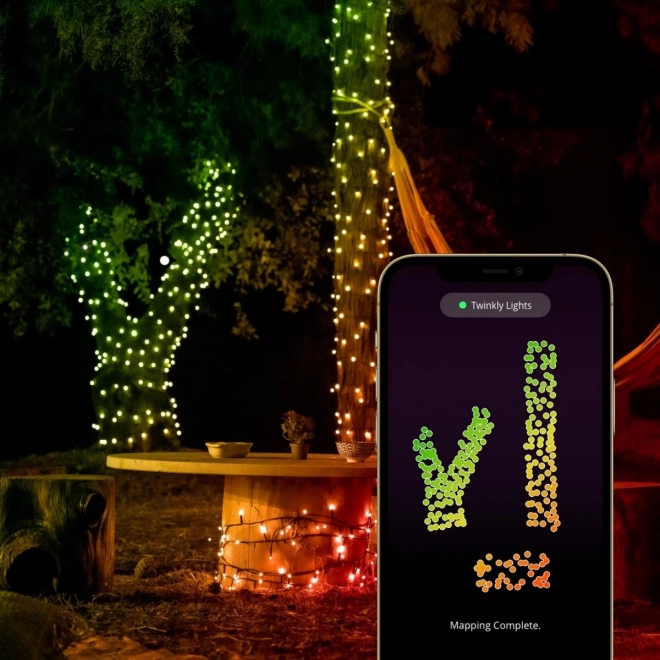 Inteligentné vianočné svetlá Twinkly Strings 400 LED RGB