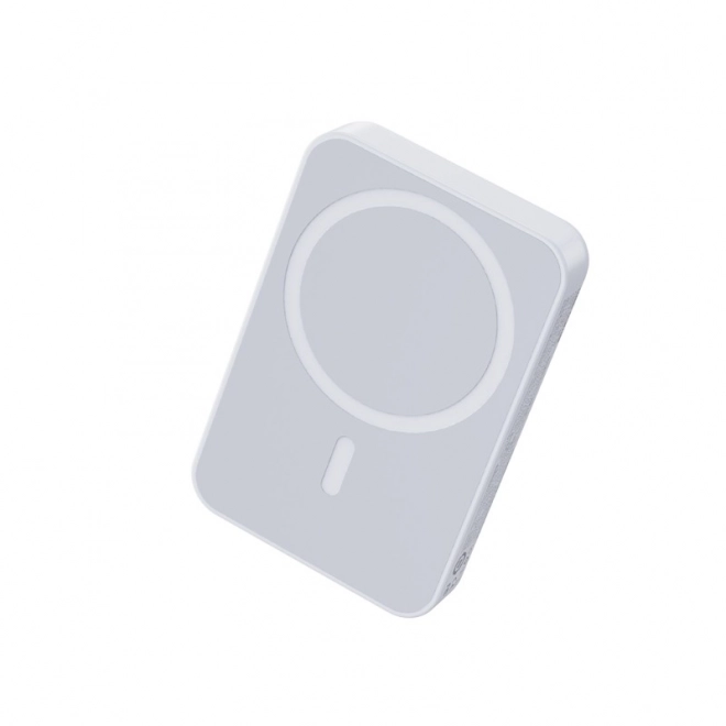 Indukčná powerbanka 10000 mAh Rýchle nabíjanie PD 20W MagSafe biela