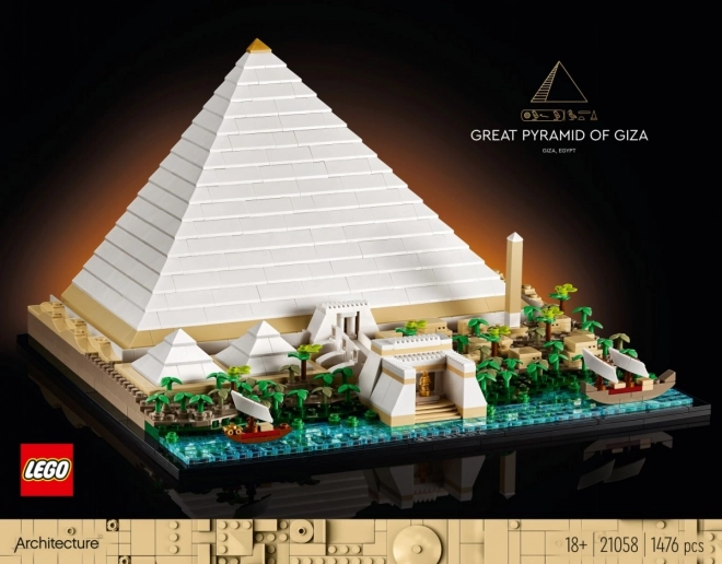 LEGO Architecture 21058 Veľká pyramída v Gíze