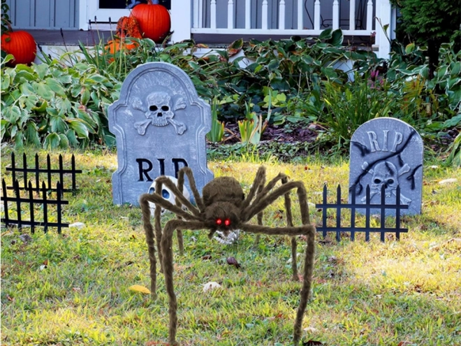 Obrovský halloweensky pavúk tarantula