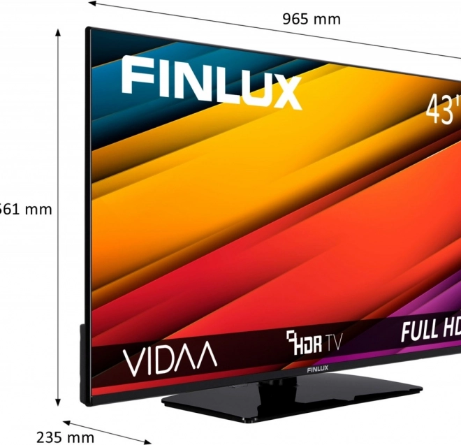 LED televízor 43 palcov
