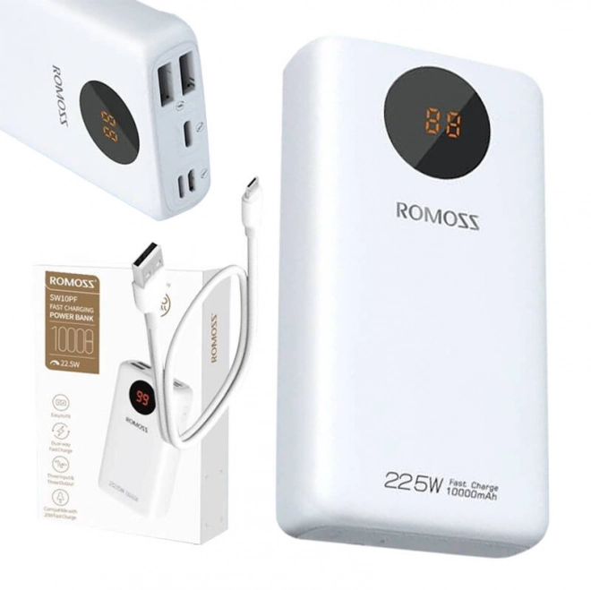 Powerbanka Romoss 10000mAh biela