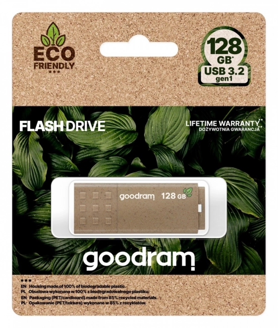 Ekologický USB kľúč 128GB USB 3.0