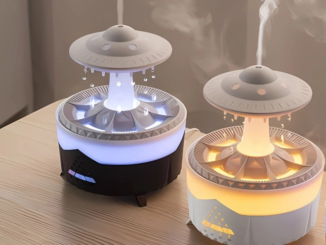 Zvlhčovač vzduchu a vonný difuzér UFO
