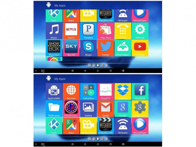 Multimediálny prehrávač Smart TV Box Android 4K