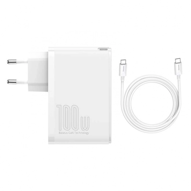 Cestovná nabíjačka Baseus GaN2 Pro 2x USB 2x USB-C, 100W