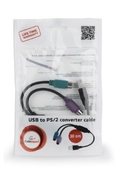 Adaptér pre myš a klávesnicu 2x PS2 na USB