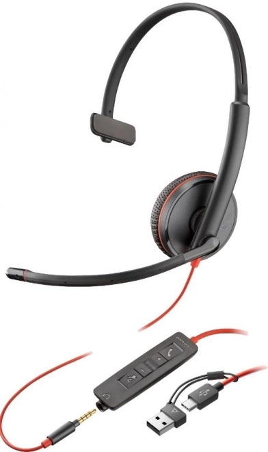 Słuchadlo Blackwire Mono USB-C/A